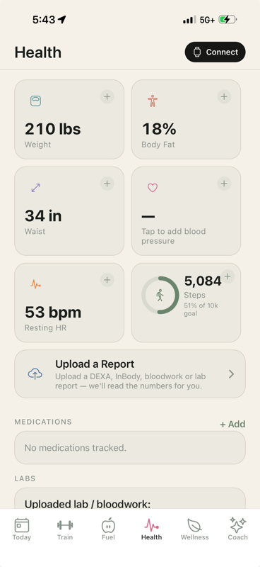 Health screen